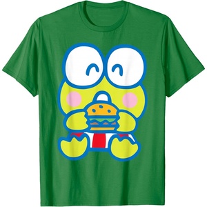 image:imageKeroppi Hamburger Red White and Burger TShirt SmallKelly Green