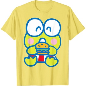 image:imageKeroppi Hamburger Red White and Burger TShirt SmallLemon Yellow