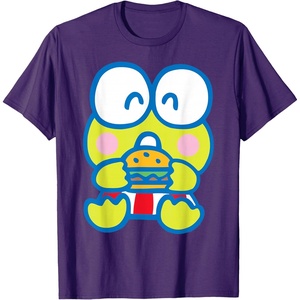 image:imageKeroppi Hamburger Red White and Burger TShirt SmallPurple