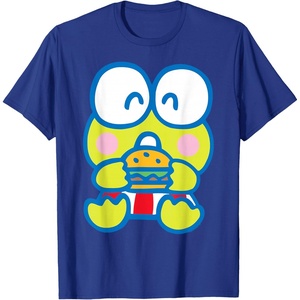 image:imageKeroppi Hamburger Red White and Burger TShirt SmallRoyal Blue