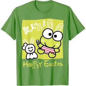 image:imageKeroppi Hoppy Easter Tee Shirt TShirtGrass Green