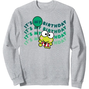 image:imageKeroppi Its My Birthday SweatshirtHeather Grey