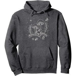 image:imageKeroppi Midnight Mushroom Pullover HoodieDark Heather Grey