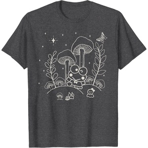 image:imageKeroppi Midnight Mushroom TShirtDark Heather Grey