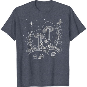 image:imageKeroppi Midnight Mushroom TShirtHeather Blue