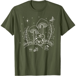 image:imageKeroppi Midnight Mushroom TShirtOlive Green
