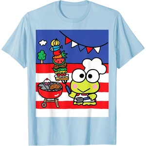 image:imageKeroppi Summer BBQ Tee Shirt TShirtBaby Blue
