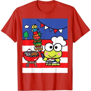 image:imageKeroppi Summer BBQ Tee Shirt TShirtRed