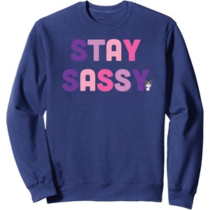 image:imageKuromi Stay Sassy SweatshirtNavy Blue