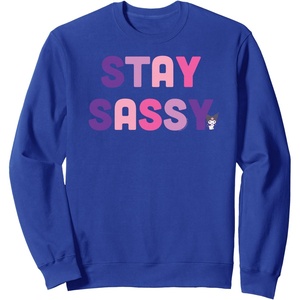 image:imageKuromi Stay Sassy SweatshirtRoyal Blue