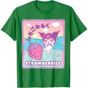 image:imageKuromi Strawberry Milk TShirtKelly Green
