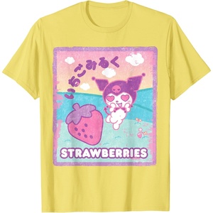 image:imageKuromi Strawberry Milk TShirtLemon Yellow