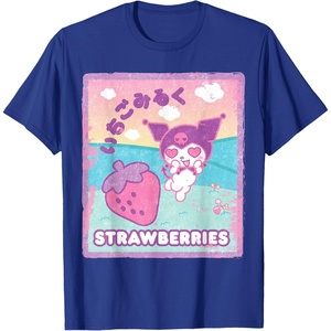 image:imageKuromi Strawberry Milk TShirtRoyal Blue