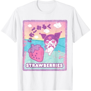 image:imageKuromi Strawberry Milk TShirtWhite