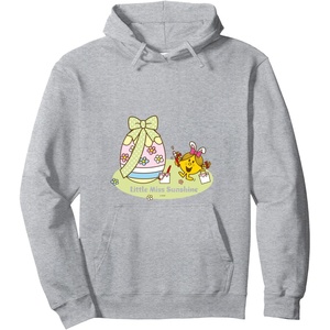 image:imageLittle Miss Sunshine  Easter egg Pullover HoodieHeather Grey