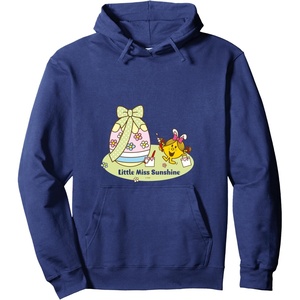 image:imageLittle Miss Sunshine  Easter egg Pullover HoodieNavy Blue