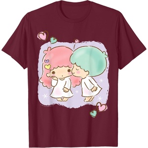 image:imageLittle Twin Stars Be My Valentine Tee Shirt TShirtBurgundy