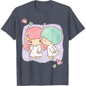 image:imageLittle Twin Stars Be My Valentine Tee Shirt TShirtHeather Blue