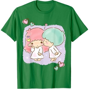 image:imageLittle Twin Stars Be My Valentine Tee Shirt TShirtKelly Green