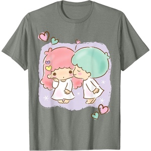 image:imageLittle Twin Stars Be My Valentine Tee Shirt TShirtOlive Heather