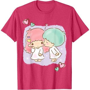 image:imageLittle Twin Stars Be My Valentine Tee Shirt TShirtRed Heather