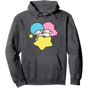 image:imageLittle Twin Stars Flying Star Hoodie Pullover HoodieDark Heather Grey