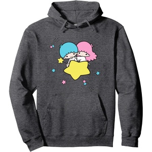 image:imageLittle Twin Stars Galaxy Dreams Hoodie Pullover HoodieDark Heather Grey