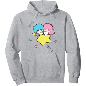 image:imageLittle Twin Stars Galaxy Dreams Hoodie Pullover HoodieHeather Grey