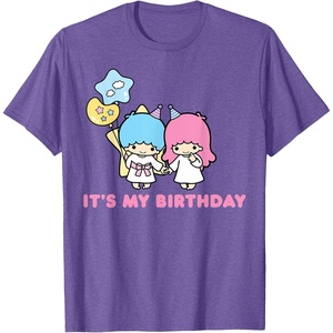 image:imageLittle Twin Stars Its My Birthday TShirtPurple Heather