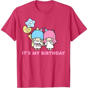 image:imageLittle Twin Stars Its My Birthday TShirtRed Heather