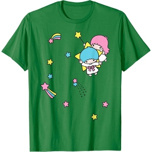 image:imageLittle Twin Stars Rainbow Stars Tee TShirtKelly Green