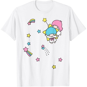 image:imageLittle Twin Stars Rainbow Stars Tee TShirtWhite