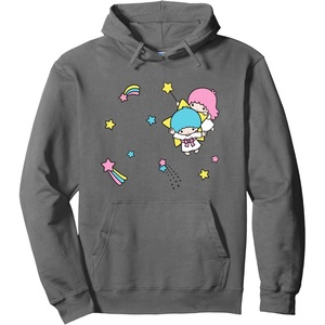 image:imageLittle Twin Stars Shooting Stars Hoodie Pullover HoodieAsphalt Grey