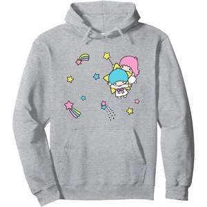image:imageLittle Twin Stars Shooting Stars Hoodie Pullover HoodieHeather Grey