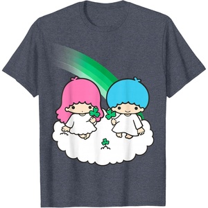 image:imageLittle Twin Stars St Patricks Day Tee Shirt TShirtHeather Blue