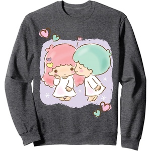 image:imageLittle Twin Stars Valentine Sweater SweatshirtDark Heather Grey
