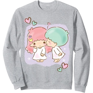 image:imageLittle Twin Stars Valentine Sweater SweatshirtHeather Grey
