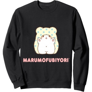 image:imageMarumofubiyori Character Front and Back SweatshirtBlack