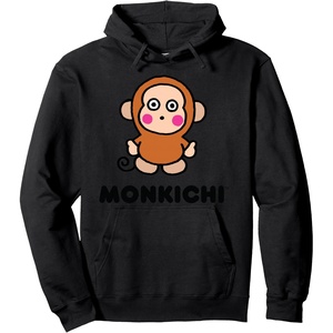 image:imageMonkichi Character Front and Back Pullover HoodieBlack