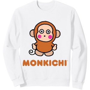 image:imageMonkichi Character Front and Back SweatshirtWhite