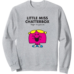 image:imageMr Men Little Miss Chatterbox SweatshirtHeather Grey