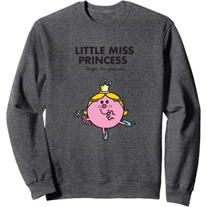 image:imageMr Men Little Miss Princess SweatshirtDark Heather Grey