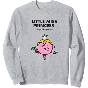 image:imageMr Men Little Miss Princess SweatshirtHeather Grey