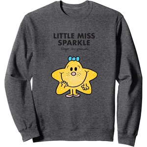 image:imageMr Men Little Miss Sparkle SweatshirtDark Heather Grey