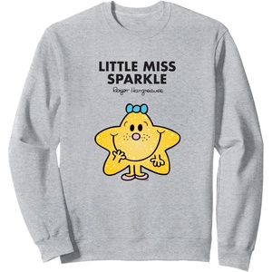 image:imageMr Men Little Miss Sparkle SweatshirtHeather Grey