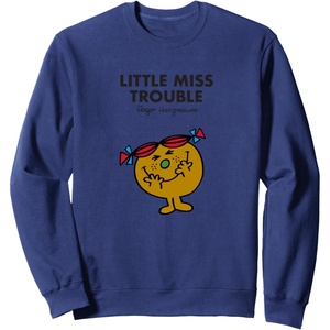 image:imageMr Men Little Miss Trouble SweatshirtNavy Blue
