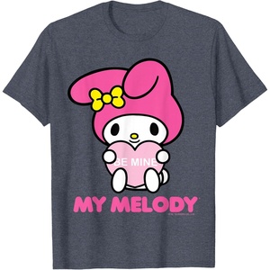 image:imageMy Melody Be Mine Valentine Tee TShirtHeather Blue