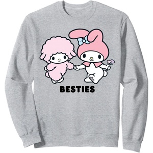 image:imageMy Melody Besties SweatshirtHeather Grey