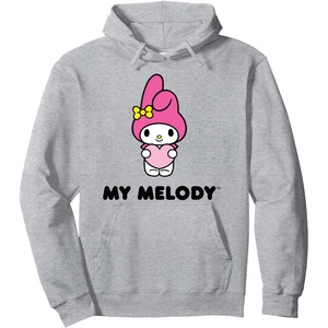 image:imageMy Melody Character Front and Back Pullover HoodieHeather Grey