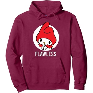image:imageMy Melody Flawless Hoodie Pullover HoodieBurgundy